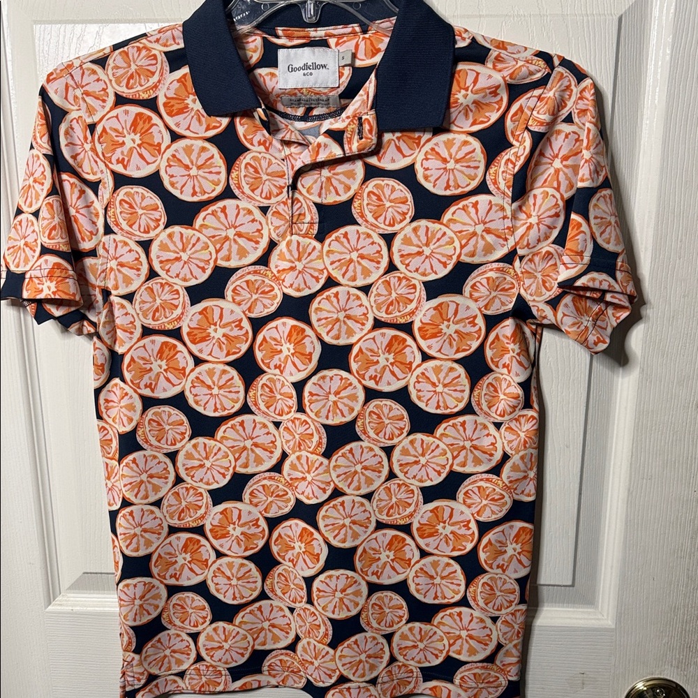 Goodfellow & Co Men's Citrus Print Polo Shirt